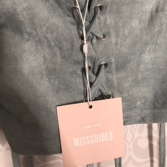 Carli Bybel x Missguided Crop Top NWT - Picture 9 of 12